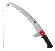 Teleskopisk hög såg boom snö-pearl-utdragbar längd till 5,49 meter häcken trimmer-grenar trimmer-saw verktygsgrenning såg- 6 meter
