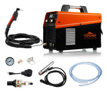 TS-CUT40 40A Plasma Cutter 110V / 220V Dual Voltage AC DC IGBT Skärsvetsmaskin Svetsmaskin med LCD-skärm