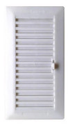 Justerbar Vit ABS Polypropen Inbäddningsbar Galler Fepre (13,3 x 26 cm) - Högkvalitativt och anpassningsbart inbäddningsbart galler.