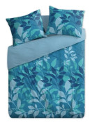 Okko Bed Cov Set Sheets12 Blue 140X200/50X70