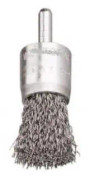 Borste 20 mm med skaft