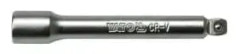 Yato YT-1435, Enstaka artikel, Förlängningsskaft, Kromvanadiumstål, 1/4", Krom, 6.3 mm