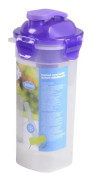 Dunlop Sports bottle with ice pack 500 ml purple