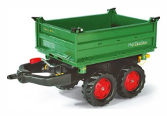 rolly toys rollyMega Trailer, Leksakstraktortrailer, 3 År, Svart, Grön