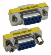 InLine 32224, 9pin female, 9 pin, Silver