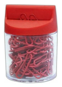 Victory Office Product OFFICE CLIPPERS VICTORY OFFICE 28MM 100 PCS. ROUND RED COATED MAGNETIC POT