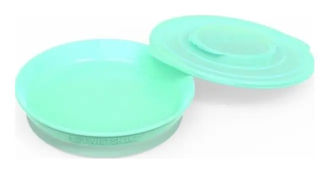 Twistshake Children's bowl pastel green