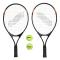 Stiga 77-4620-21, Svart, Orange, Gjuten aluminium, 2 styck, Tennisboll