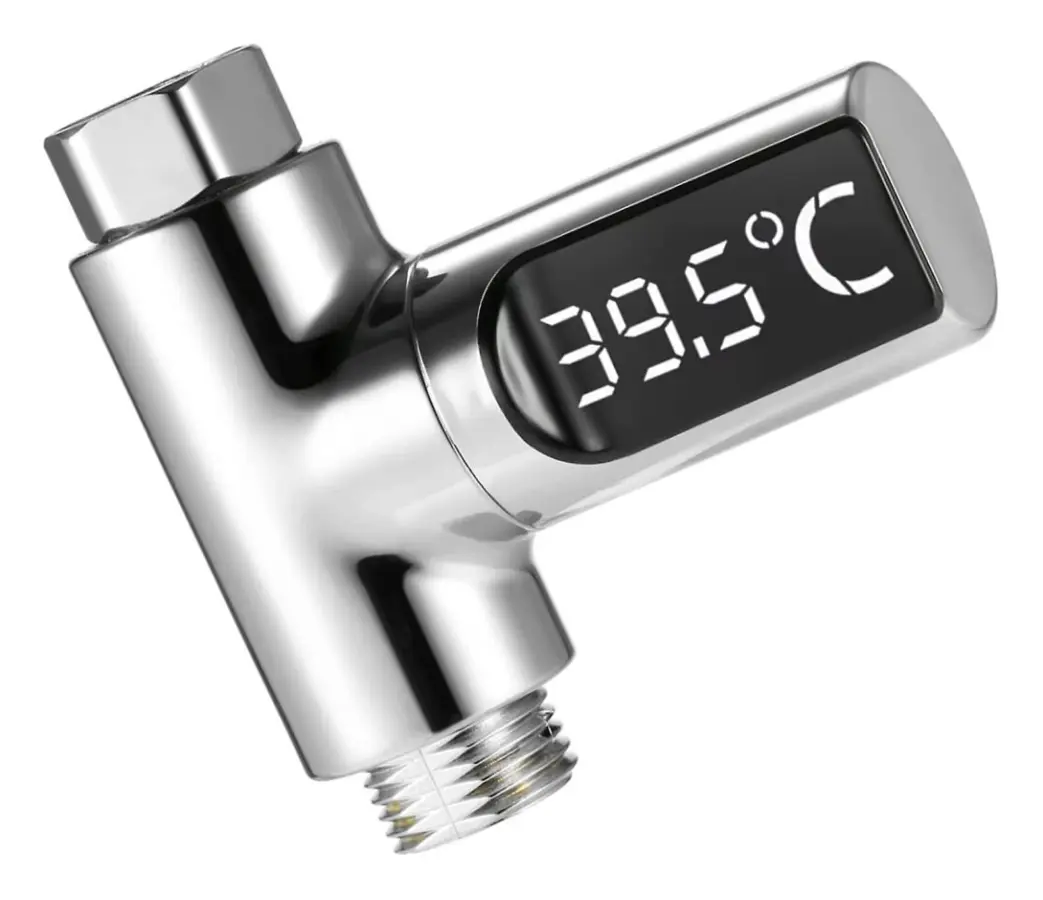 LED duschtermometer