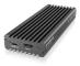 ICY BOX IB-1817MC-C31 - Förvaringslåda - M.2 - M.2 NVMe Card / SATA 6Gb/s - USB-C 3.1 (Gen 2) - grå