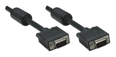 Manhattan - VGA-kabel - HD-15 (M) - HD-15 (M) - 4,5 m - gjuten - Svart (317719)