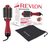 REVLON RVDR5279UKE - Titanium Volumizing Hair Dryer - Oval Brush - Ionic Technology - Mixed Spikes - 3 Heat Settings