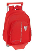 Skolväska med hjul 705 Sevilla Fútbol Club Röd