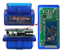 OBD2 diagnostiskt gränssnitt v1.5 Elm 327 kodläsare
