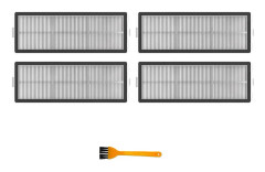 Vakuumersättningsfilter 4-delat Xiaomi Dreame Bot D10 Plus RLS3D