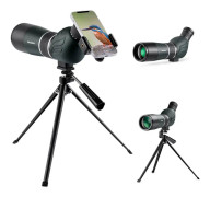 K & F Concept Spottingscope/Telescope 20-60x med stativ