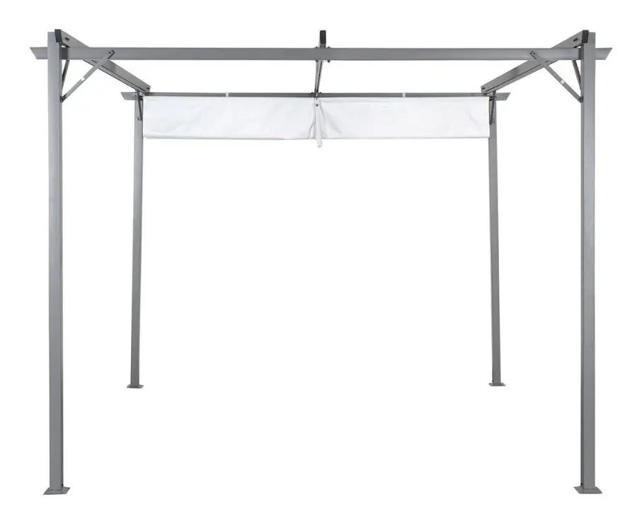 Pergola DKD Home Decor 290 x 290 x 230 cm Stål