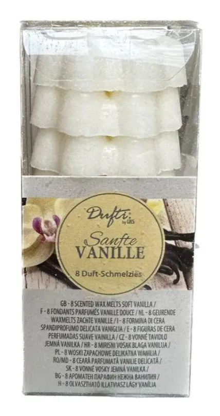 DUFTI Doftblock Vanilj 8 pack