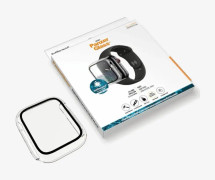 PanzerGlass - Skärmskydd för smart klocka - helkropps - glas - ramfärg svart - för Apple Watch Hermès Series 9, Series 10, Series 8, Series 9, Ultra,