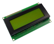 Display Elektronik LC-display Gulgrøn 122 x 32 Pixel (B x H x T) 80 x 36 x 13.5 mm