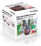 Mini Humidifier Scent Diffuser Dark Walnut InnovaGoods