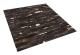 Beliani Leather Rug 200 x 200 cm Brown ARTVIN