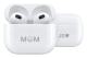 Apple AirPods - 3. generationen - äkta trådlösa hörlurar med mikrofon. - öronspets - Bluetooth - vit | Lightning laddningsfodral