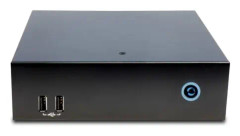 AOpen Digital Engine DE6200 - Digitalskyltningsspelare - 8 GB RAM - AMD R-series Embedded - 64 GB - 4K UHD (2160p) - svart