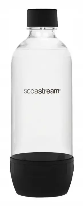 SodaStream PET 1L svart flaska