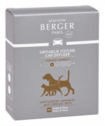 Maison Berger - 6416 Anti-Djurlukt Bil Diffuser Refills Grå