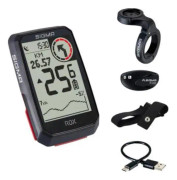 Sigma ROX 4.0 GPS cykeldator 73,6 mm 550 mAh svart 5 st