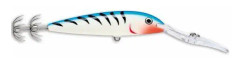 Rapala djup bläckfiskbete - vit/blå/svart - 9 cm