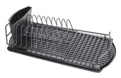 Praktiskt Diskställ - Svart Metall