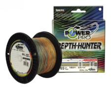 Braid PowerPro Depth-Hunter 1600 m - flerfärgad - 0,13 mm