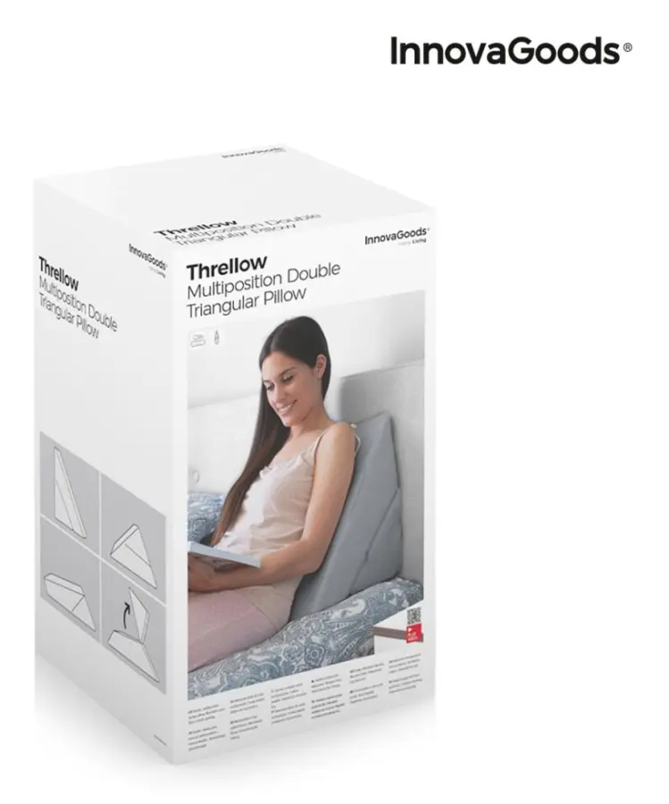 Triangular Multi-Position Double Wedge Pillow Threllow InnovaGoods