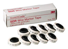 3M 09373 sdr-4 wire marker tape number