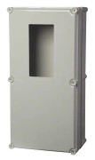FIBOX Mätarskåp EK, polykarbonat 560 x 280 x 180 mm med mätarterminalrad för kabel 63A 16 kvadrat CU