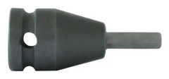 NEXANS Obromsat hammarhuvud med 1/2" fyrkant storlek 8 mm