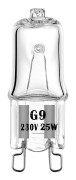 G9 Halogen ugnslampa