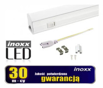 Nvox fluorescent lamp LED linear t5 60cm 8w on/off neutral 4000k surface mounted lamp integrated with the luminaire