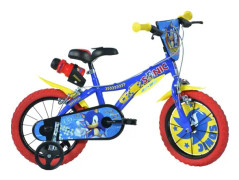 Dino - Barncykel - Sonic 14 Tum 24 Cm Caliper Blå/Gul