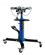 Hydraulisk växellådslyft 1100LBS - Lyftområde 33-1/2 till 67 tum, 4 svängbara hjul & hjälpring