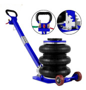 5 Ton Bil Pneumatiskt Domkraft - 11023 lbs Kapacitet, 14,5-40 cm Lyftområde & Trippel Väskor