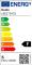 LED-lampa E27 | G45 | 4.9 W | 470 lm | 2700 K | Varm Vit | Matt | 1 st.