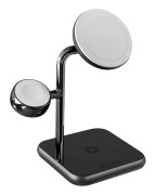 Zens Trådlös laddare 4in1 Magsafe Watch - Svart
