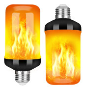 LED-flammeffektlampa