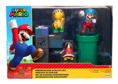 Super Mario Figurer Underground Diorama 5-pack