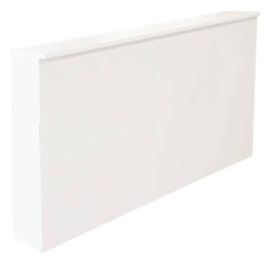 Receptionsdisk Economic, rak multi, vit, 170x33 cm