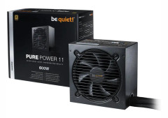 be quiet! Pure Power 11 - Nätaggregat (intern) - ATX12V 2.4/ EPS12V 2.92 - 80 PLUS Gold - AC 100-240 V - 600 Watt - aktive PFC -