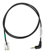 EPOS Sennheiser - ljudkabel - RJ-45 (M) - stereokontakt för sub-minitelefon 2,5 mm (M) - 80 cm - vinklad kontakt - för DW Pro2, DW Office PHONE, USB M